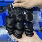 10A Raw Cambodian Virgin Hair Weaving Loose Wave